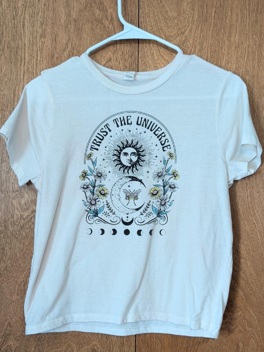 Trust The Universe Graphic Tee - White